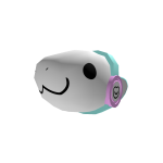 Silly Chaotic Bean Protogen Mask