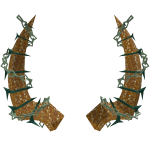 Stay Gold Lucky Clover Veil-piercer Horns