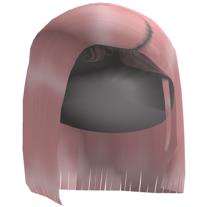 𝓭 Straight Side Part Bob (Pink)