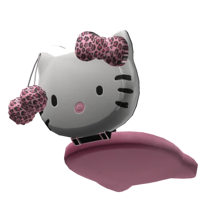 reipon♡ Pink Leopard Kawaii Gyaru Harajuku Kitty Phone | Roblox Item