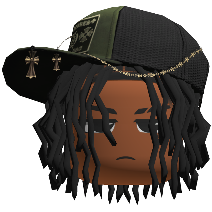 Dreads with Designer Cap