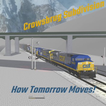 CSX Crowsburg Subdivision Winter