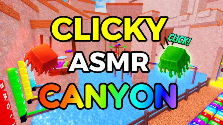 Clicky ASMR Canyon 🎹 🎵 (Obby King) 👑