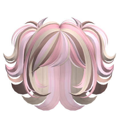 Kawaii Swirly Pigtails Hairstyle (Neapolitan)