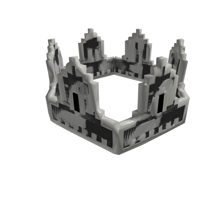 White 8-Bits Crown (Code: QPWFSKX )