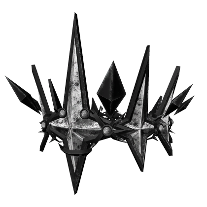 Monochrome Shard Star Crown Roblox item