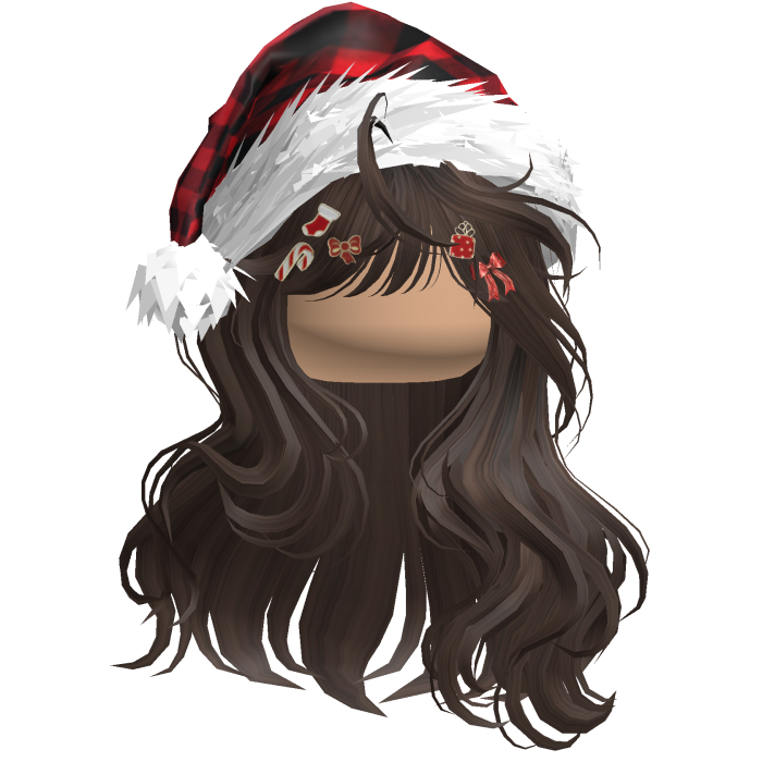 Cute Christmas Waves w/ Charms (Brown)