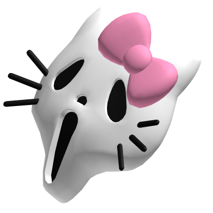 Cute Kitty Scream Mask 🎀