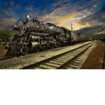 Trains island
