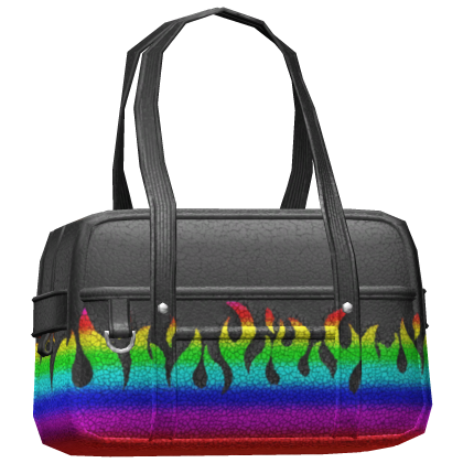 Rainbow Fire Japanese School Bag 3.0