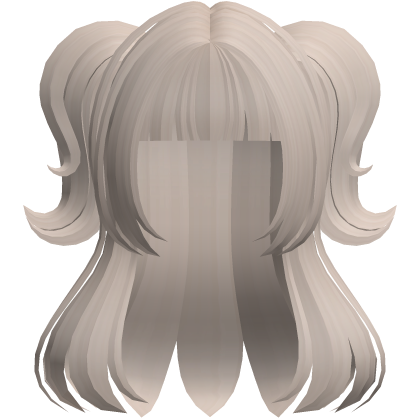 🐾 cute swirly half up doll tween hair dust brown