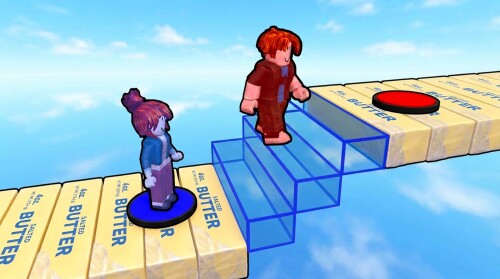 🌀2 Player Obby: Keyboard ASMR