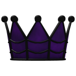 Royal Webbed Crown - Purple