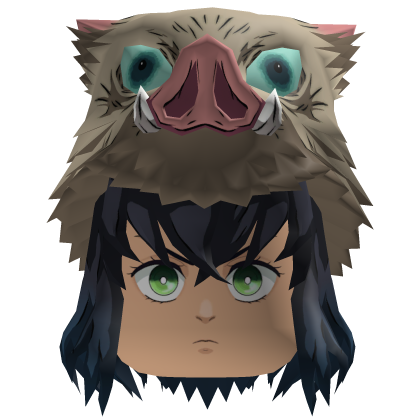 Inosuke Head
 Roblox item