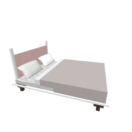 a bed.
