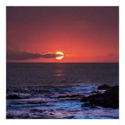 Calm sea