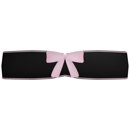 ʚ♡ɞ Adorable Dolly Simple Pink Black Tube top