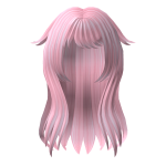 Pastel Pink Foxy Anime Hair
