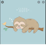 Soft sloths
