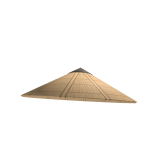 Plain Ominous Straw Hat