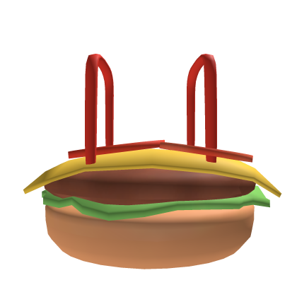 Burger costume overalls fast food suit (3.0) Roblox item