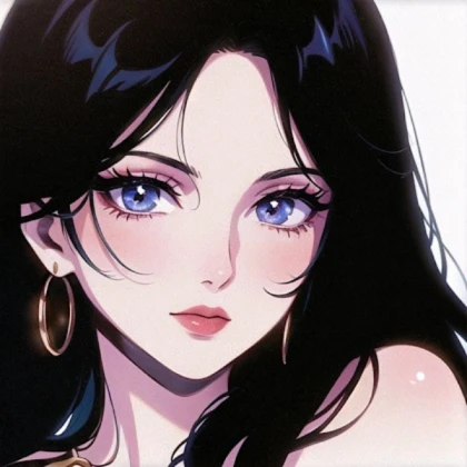 Aesthetic girl | Y2K | Purple