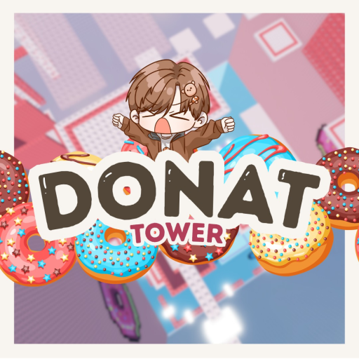 Donat Tower official Roblox game thumbnail