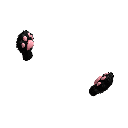 Black Cat Paw Gloves