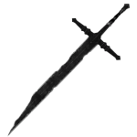 Michael's Dark Iron Sword Of Justice