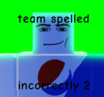 Team spelled incorrectly 2