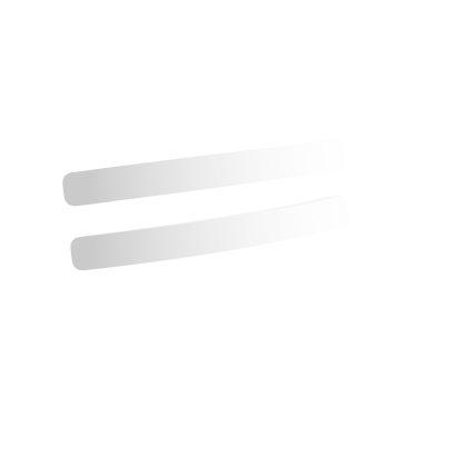 Cute White Double-Line Hair Pins Roblox item
