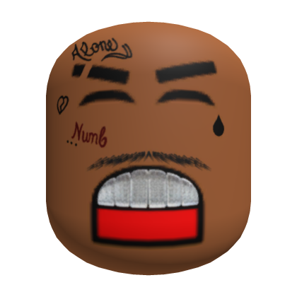 ⏳💰Tattletale Face Man Grills Tattoo Gang Dahood Roblox item