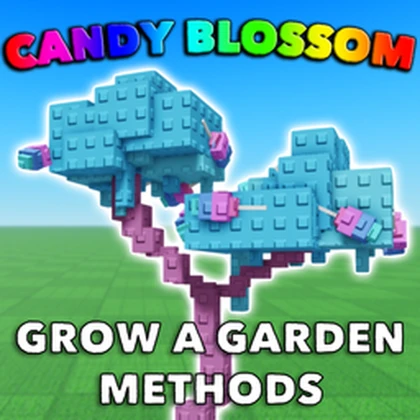 Candy Blossom Obby Grow a Garden Roblox group icon