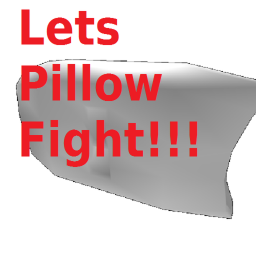 Pillow Fight In A Very Very Big Huge Room