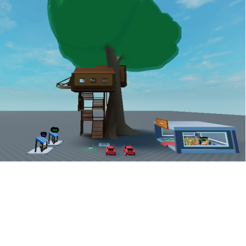 climb a treehouse