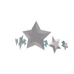 Preppy Crown of Pastel Blue