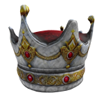 Imperial White and Gold Crown