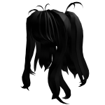 Miku Black Anime Hair