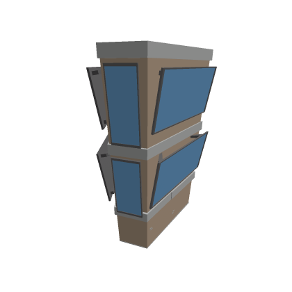 low poly building ads