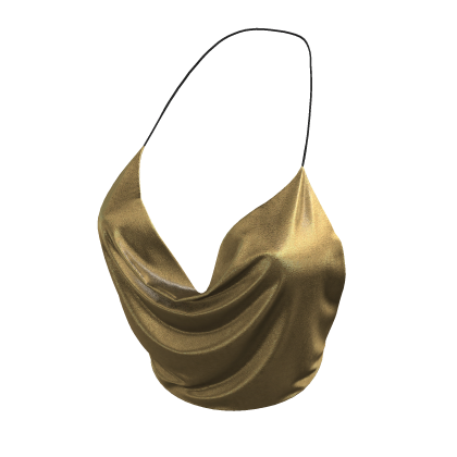 Cowl Top | Gold thumbnail