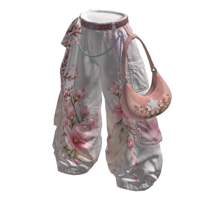 TOKYO UGC | Pastel Sakura Baggy Pants