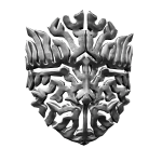 Silver Chrome Y2K Cyber Liquid Mask