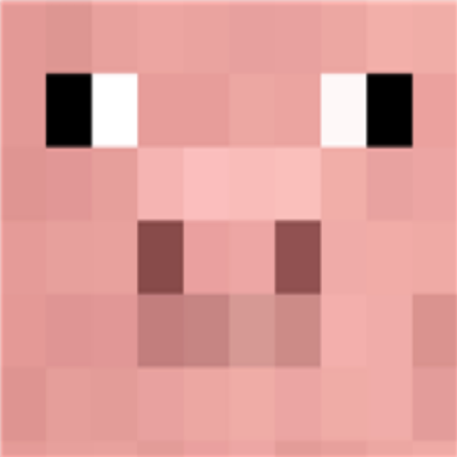 pig face for my game Roblox decal