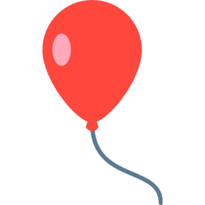 balloon emoji Roblox decal