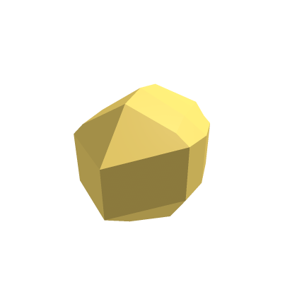 low poly lemon
