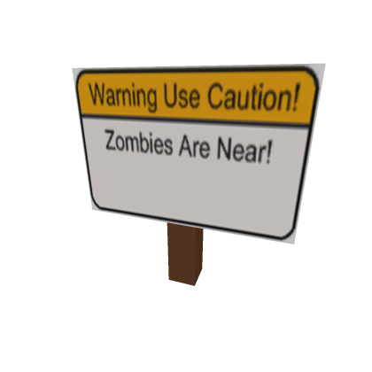 Warning Sign (Free! And made 100% by me)