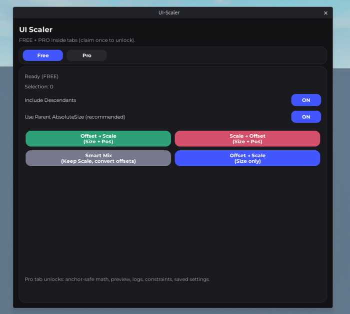 UI Scaler preview 1