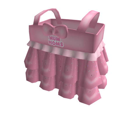 𐔌՞. . ՞𐦯 cute dark pink num nom dress ♡ Roblox item