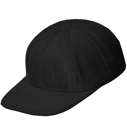 [FRONT] Grunge Distressed Black Cap Roblox item