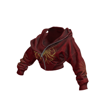❤️🕸️Spider-Man Shoulder Drop Jacket🕸️❤️ thumbnail